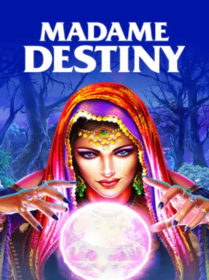 Madame Destiny offers a mystical slot with big rewards